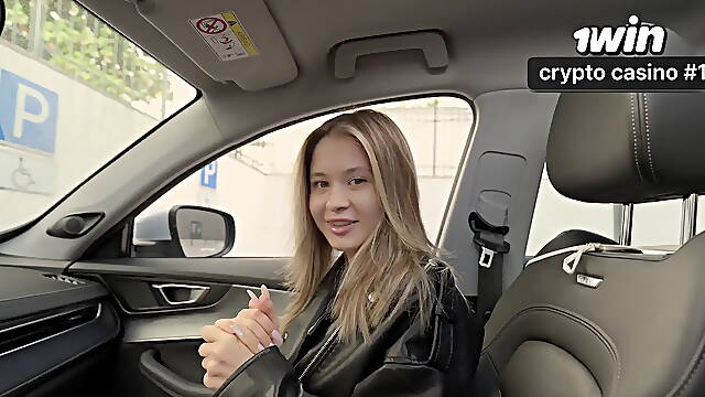 The Stranger Sat on My Dick with Her Wet Pussy. Take off the Condom and Keep ...