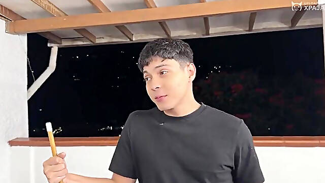 Michelle Hoek - Latina Tattooed Bangs Young Guy