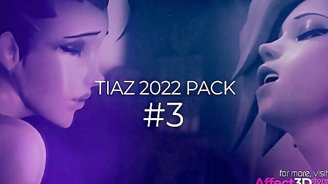 Tiaz 3D Animation Pack No.3 with Overwatch babes