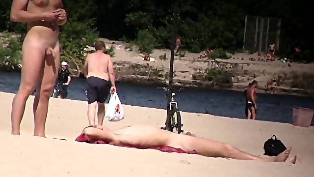 Hard beach