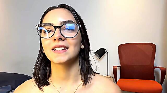 Curly Blonde Teen Records Solo Dildo Masturbation More at
