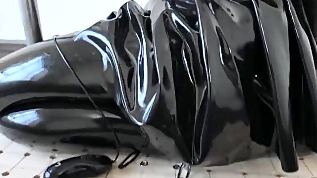 Orangeboys Bondage Studio Deep Throat Training For Latex Jk
