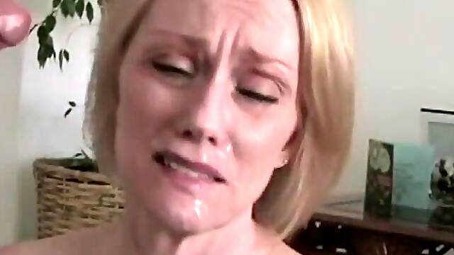 Wicked Melanie Blackmailed into Cock Sucking