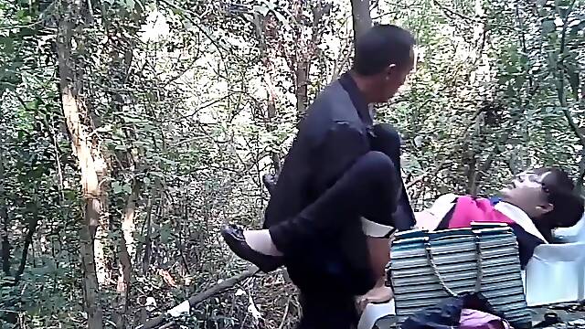 Mature Asian Prostitrute Bareback Outdoors