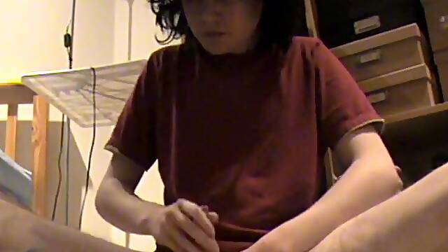Teen With Wild Hair Has A Huge Cum Boys Porn