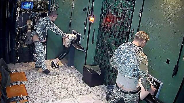 Army boys screwing in their free time