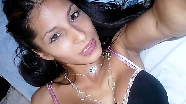 Wonderful solo masturbation with a big-boobed brunette Spicy J