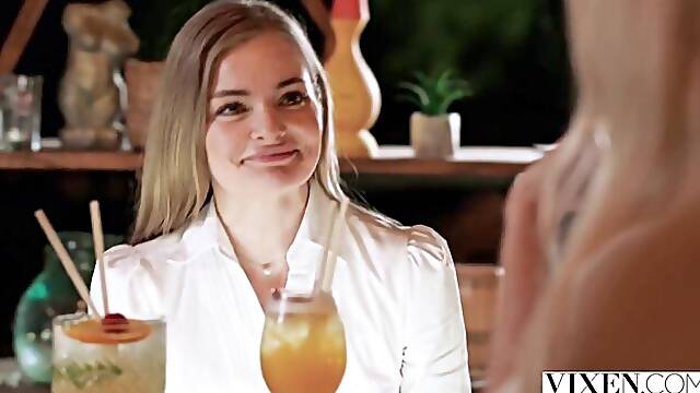 Alberto Blanco and Era Queens pussy licking trailer by Vixen