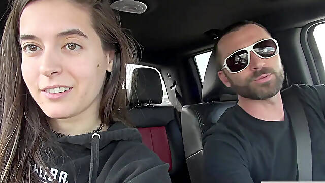 I Let James Fuck Me Against A Tree After The Car With Abbie Maley And James Deen