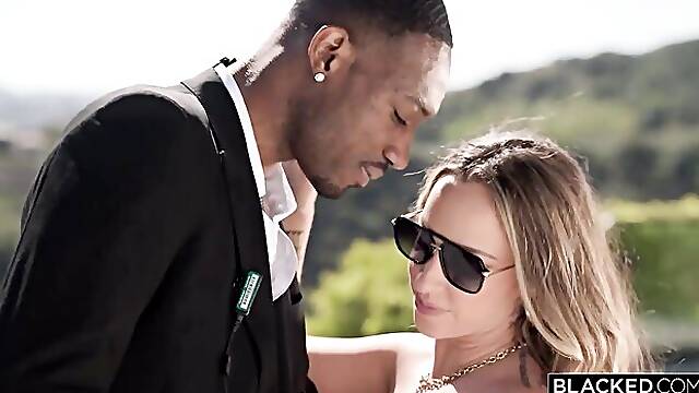 Doggystyle action with marvelous Jada Stevens from Blacked.Com