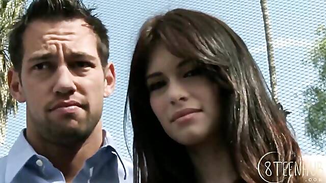 Ashlyn Rae and Johnny Castles one on one video by 8TeenHub