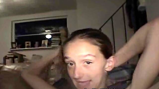 Skinny Blonde Blowjob Crack Hooker