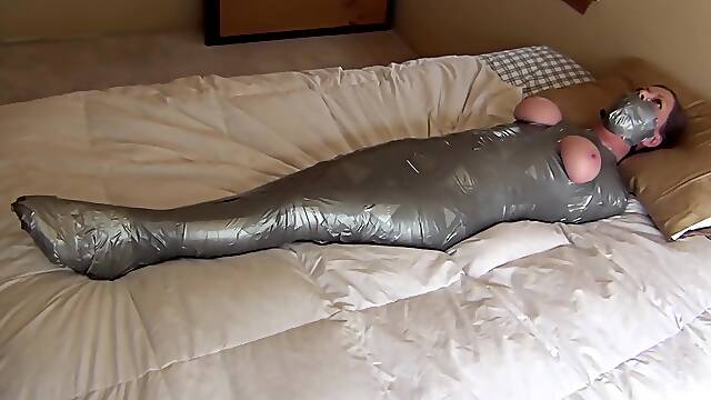 Duct tape mummification