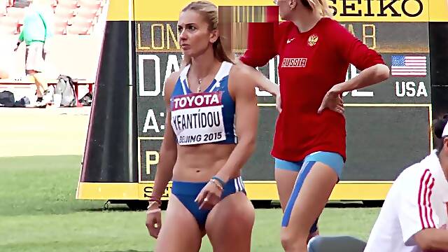 Pervy Cameraman 4: The Greek Heptathlete
