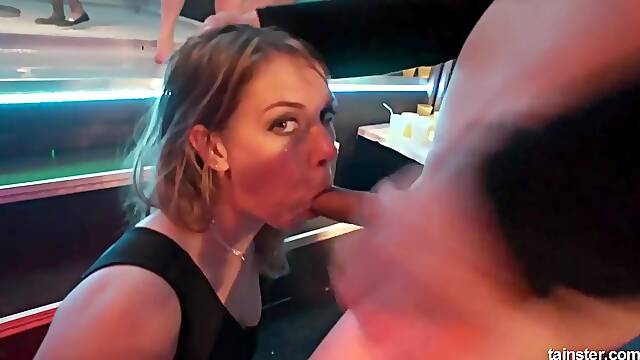 Many ladies are spreading their legs wide open for handsome guys, in the night club