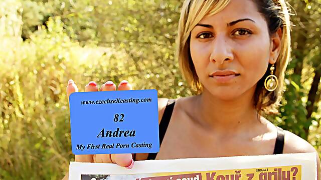 Andrea & Patrick in Gipsy Teen At Her First Porn Casting - Porncz