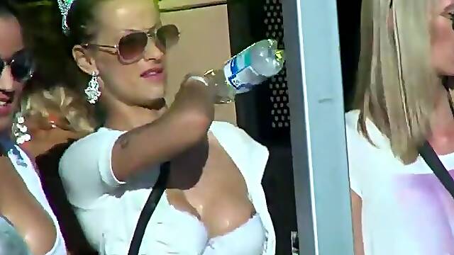 Rave queens nipple slip