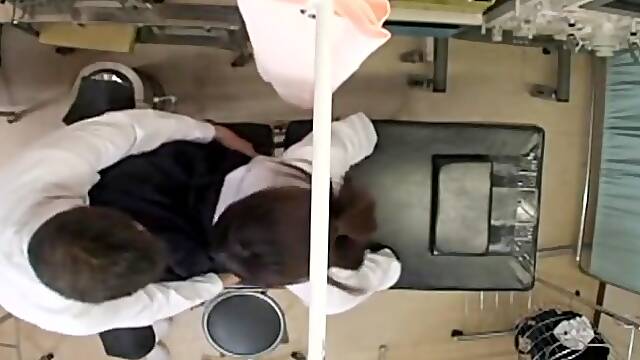 Gyno fondled his patient before putting a dildo up her twat