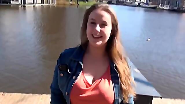 Chubby college girl is getting fucked instead of studying for her exams, and enjoying it a lot