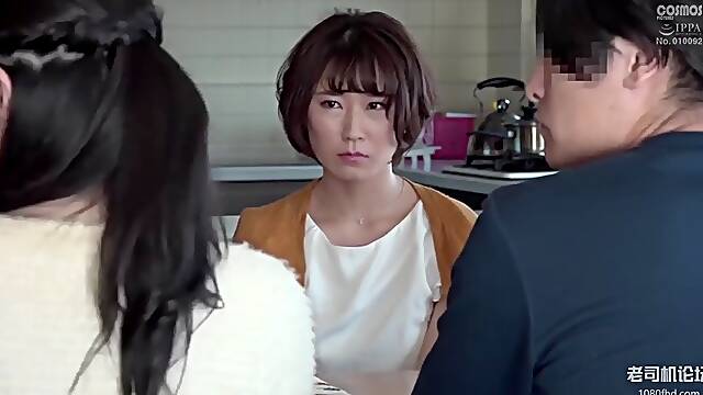 HAWA206 Open Marriage Husband&amp;#39s Certified Boyfriend And Wife Yui 27 Years Old Who Went Around Many Times Until Dawn
