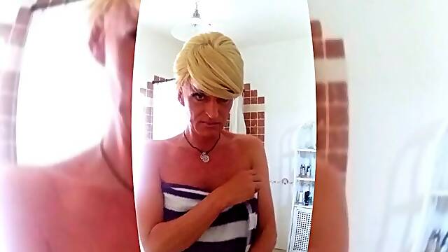 Hot femboy serial anal squirter - Tinas pussy is so wet!