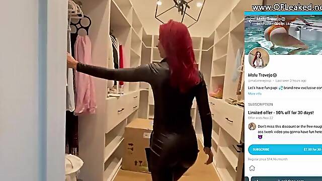 Tore This Slut s Leather Outfit