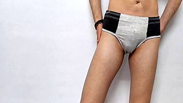 Naked Iranian boy shows his ass and spanks it