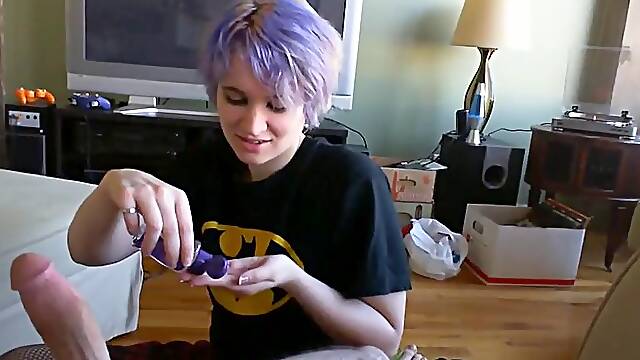 18yr old emo teen swallowing cum