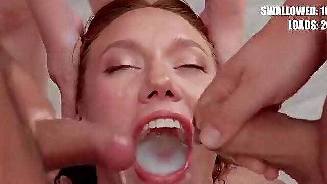 Indy Lix Bukkake Cumshot