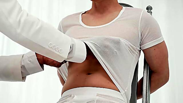 DILF Dillon blowjob and finger Sage Roux asshole