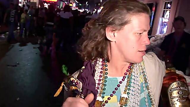 Mardi Gras Street Displaying