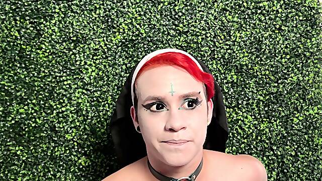 Insatiable Nun Tempts You Jerk Off Instructions