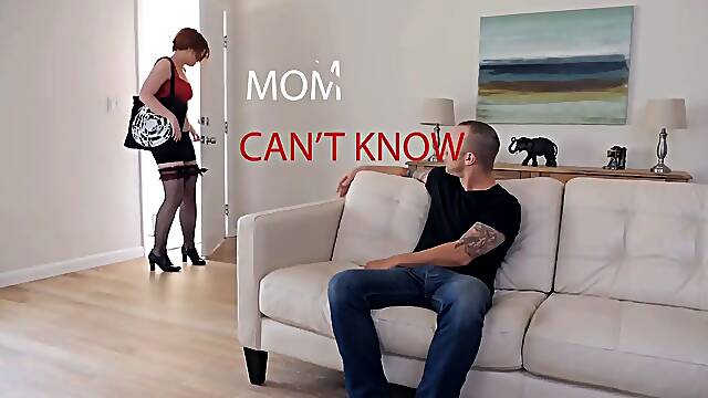 Hot red haired sis blackmail into fucking her stepbrother