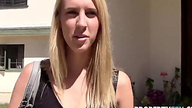 Propertysex - horny wifey cheats on her spouse with realtor