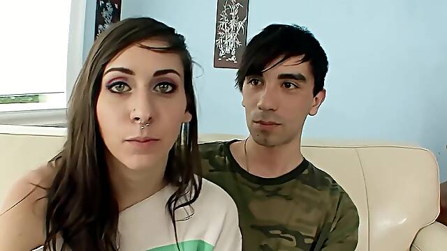 Real Teen 18+ Couple 18 Pickup And Seduce To First Anal Sex For