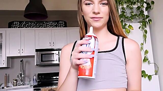 Stepbrother Gets A Boner Seeing Stepsister Phat Ass