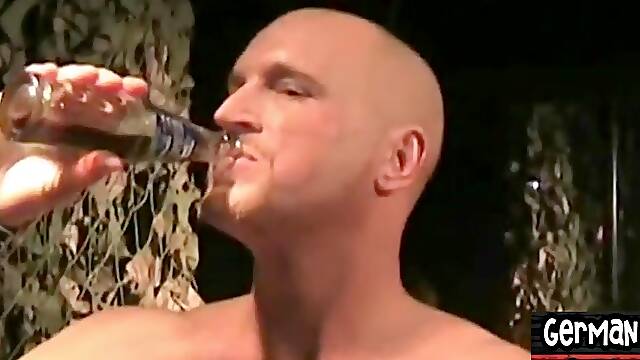 German studs fuck in assholes in group in missionary