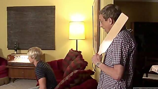Jeff Sterne & Max Carter in Max's Hard Lesson - SpankThis