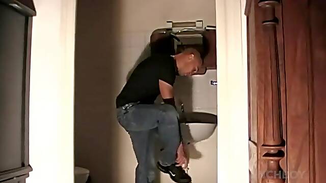 French Twink Fucked By Straigth Arab In The Toilets - FirstTimeWithABoy