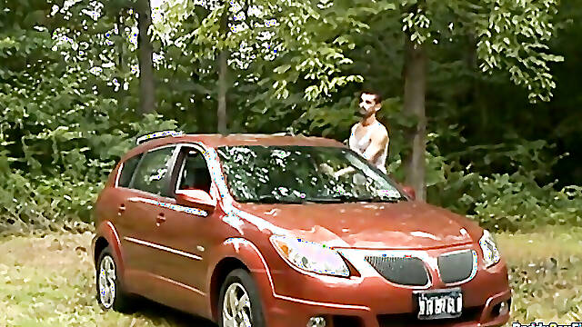 DaddySexFiles: Jake Steel And Will Swager Get Dirty In The Park And Car With Bry