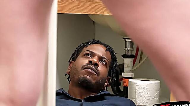 Like what you see, mr plumber?