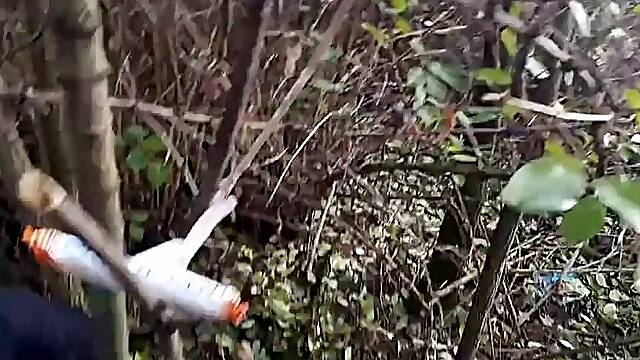 71-Year-Old Grandpa Has Forest Fun with Young Man