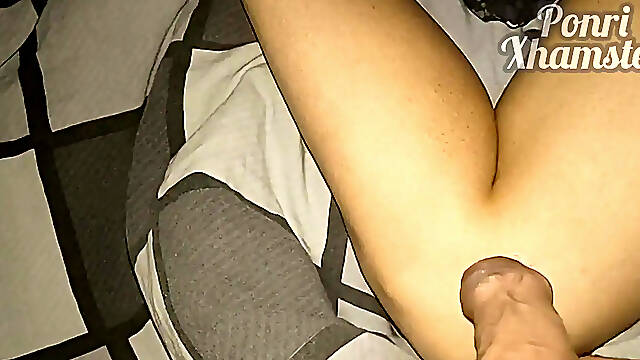 Big Cumshot! Cum on beautiful legs Ponri