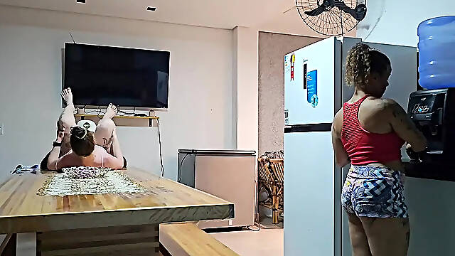 Girlfriend WANTS TO HAVE SEX IN THE KITCHEN BUT SEX ENDS IN THE BEDROOM