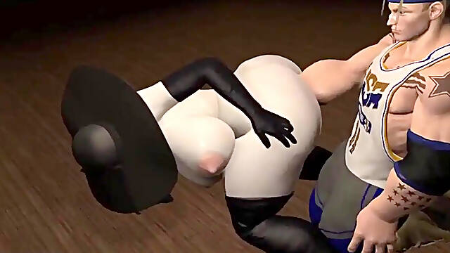 Witch scenes intense anal fisting in cartoon VR game