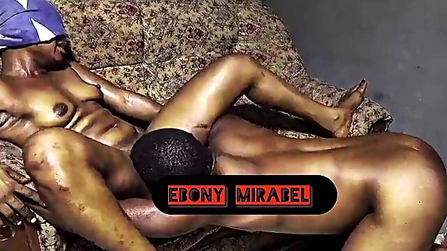 African slim hot babe got drill, screw with thick fat cock