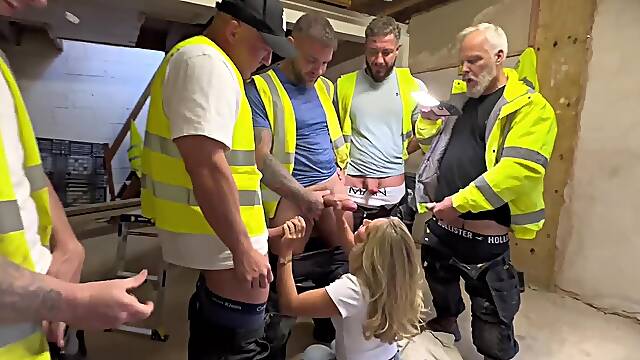 Gangbang With Builders