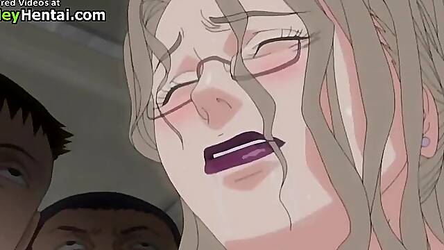 Horny busty Milf getting smashed in sexy stockings