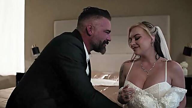 Bride to be fucks groomsman before wedding for a secret