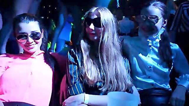 Lesbian Party At The Club